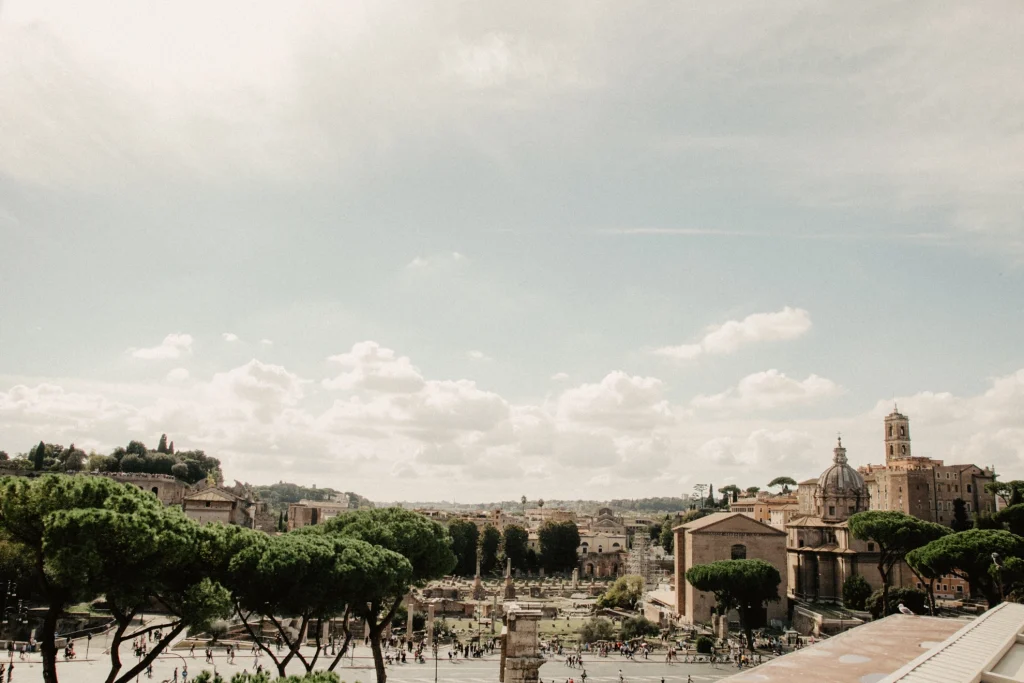 view of Roman Forum