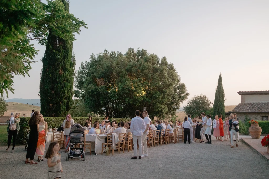 Welcome Dinner at Agriturismo La Mandriola, Lajatico, Tuscany