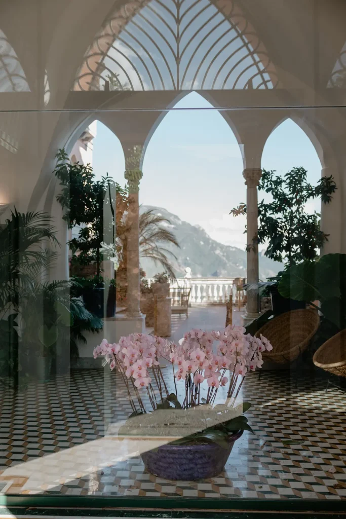 interiors of Palazzo Avino Ravello