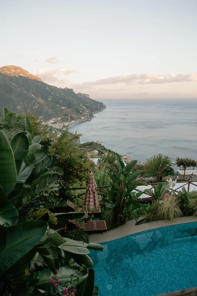 sea views from palazzo Avino Ravello