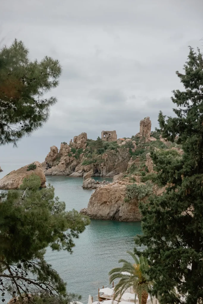 landscape of sea, in Sicily