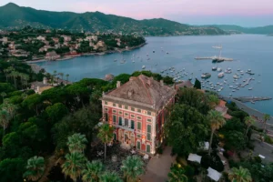 Villa Durazzo from the drone